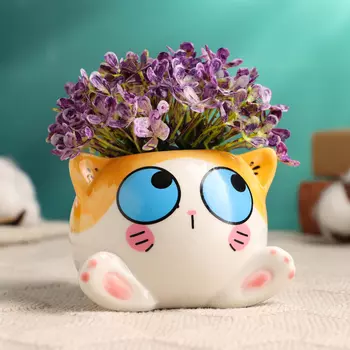 Кашпо «Котенок» 896 см