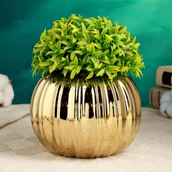 Кашпо «Лоис» золотое, 151511 см