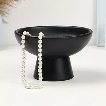 Кашпо - подставка "Кристофер", 16х16х10см, черное