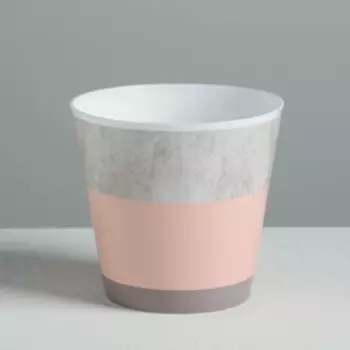 Кашпо «Полоски», 0,8 л, 11 х 12 см