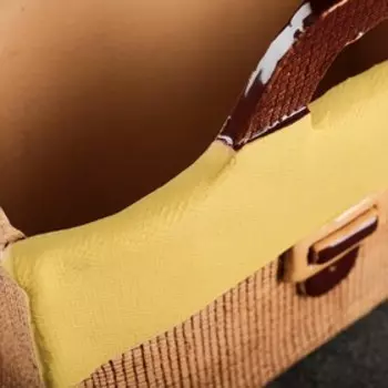 Кашпо "Портфель" желтый 3 л