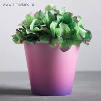 Кашпо «Розовый закат», 0,8 л, 11 х 12 см