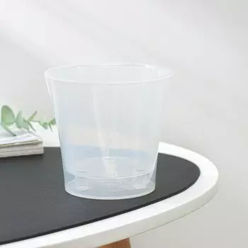 Кашпо для цветов со вставкой Santino «Арте», 600 мл, пластик, прозрачное