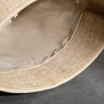 Кашпо текстильное Этель, 17х17 см, цв. бежевый