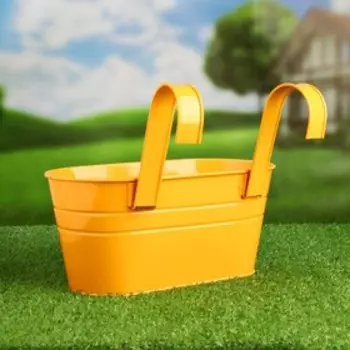 Кашпо подвесное «Ванночка», 261412 см, МИКС