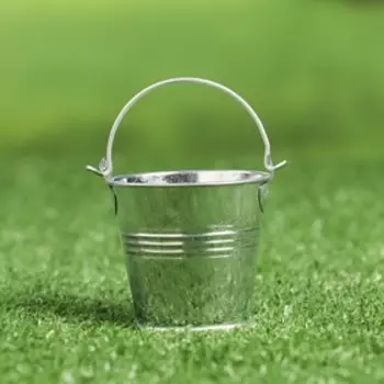 Кашпо «Ведёрко Альма», 100 мл, металл