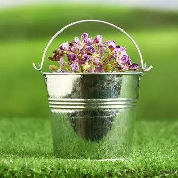 Кашпо «Ведёрко Альма», 7.57 см