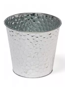 Кашпо «Ведёрко Алисия», 900 мл, металл