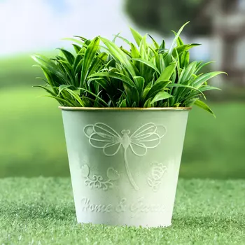 Кашпо «Ведёрко Генри», 101010 см, зелёный