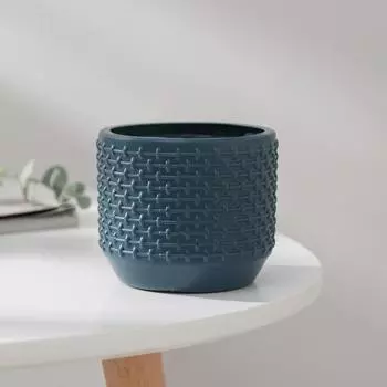 Кашпо «Винд» 9,8х8,3 см, цвет МИКС