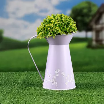 Кашпо - ваза «Кувшин Ландыши», 121220 см, 1.5 л, лавандовое