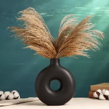 Ваза TAKE IT EASY «Линд», 21177 см, керамика, чёрная