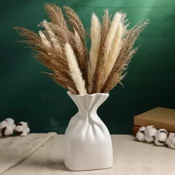 Ваза «Пэйс», 2312 см, керамика, белая