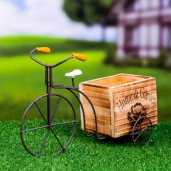 Кашпо-велосипед 29х11х19см