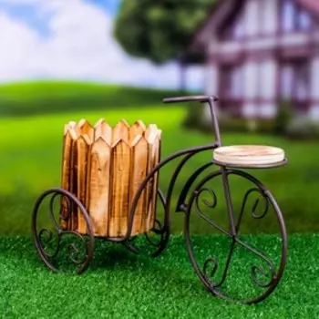 Кашпо-велосипед 33*12*21см