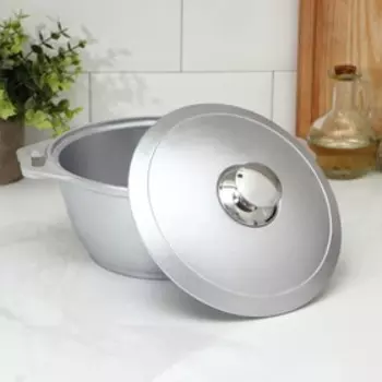 Кастрюля, 2 л, 282215 см, алюминиевая крышка