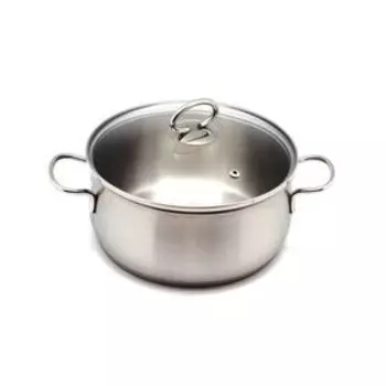 Кастрюля Atlantis Cloud, цвет хромированный, 2.8 л, d=20 см