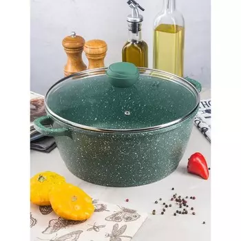 Кастрюля Bekker Malachite, 2.1 л