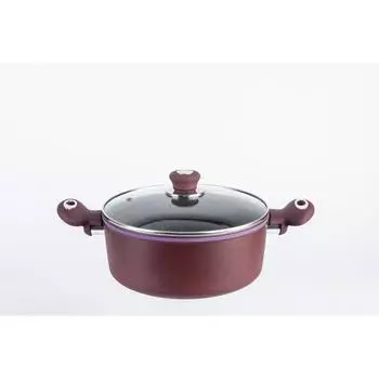 Кастрюля Bekker Red&Blue, индикатор нагрева, 2 л