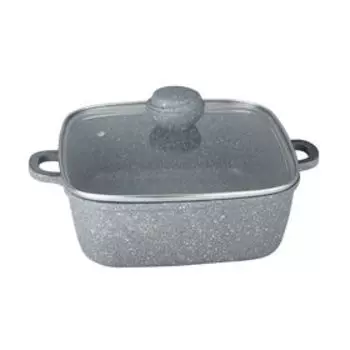 Кастрюля квадратная Silver Marble, 3.9 л