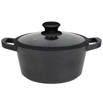 Кастрюля Lenardi Barenhaft, с крышкой, 6.2 л, d=28 см