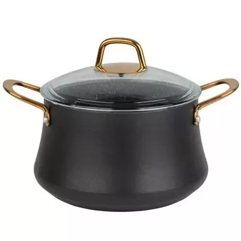 Кастрюля Lenardi Eclipse, с крышкой, 4.3 л, d=20 см