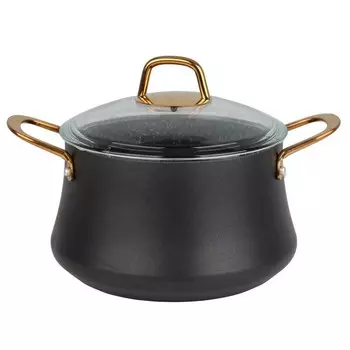 Кастрюля Lenardi Eclipse, с крышкой, 6.7 л, d=24 см