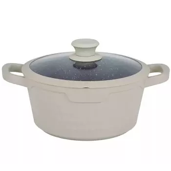 Кастрюля Lenardi Maffin, с крышкой, 2.3 л, d=20 см