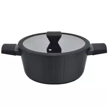 Кастрюля Lenardi, с крышкой, 4.1 л, d=24 см