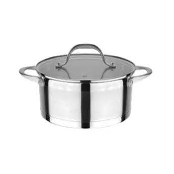 Кастрюля Oslo со стеклянной крышкой 16×10 см, 1.8 л