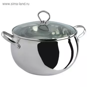 Кастрюля Regent inox Costo, размер 24х14 см 6.3 л