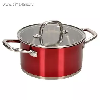 Кастрюля Regent inox Stendal, размер 20х10 см, 3.1 л