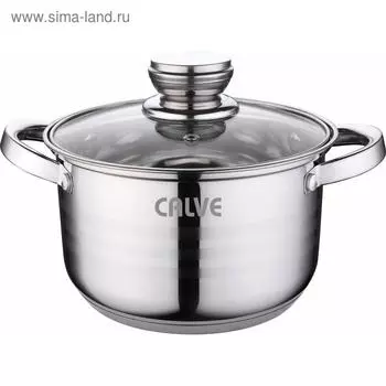 Кастрюля с крышкой 24 см, 5.2 л