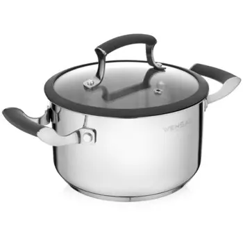 Кастрюля с крышкой 3.5 л, Vensal Nuances de goût