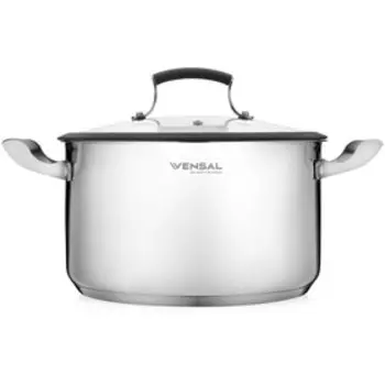 Кастрюля с крышкой 5.9 л, Vensal Nuances de goût