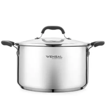 Кастрюля с крышкой, 6.3 л, Vensal Coquet