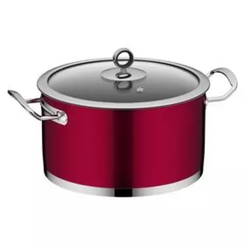 Кастрюля со стеклянной крышкой Nadoba Cervena, d=24 см, 5.8 л