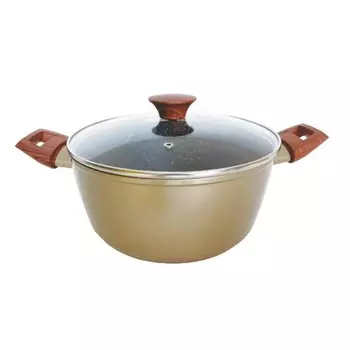 Кастрюля Winner Dorato, 2.4 л, с крышкой, антипригарное покрытие