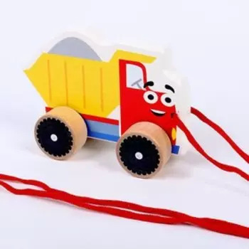 Каталка «Синий трактор» «Самосвал» 12 см