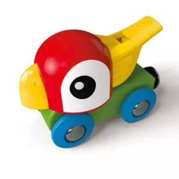 Каталка «Свистящий попугайчик»