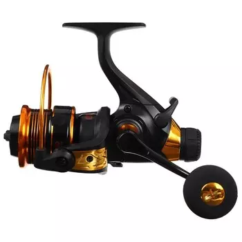 Катушка б/ин с бейтранером "Волжанка" Карп Мастер 4000, 5+1 подшиник, 5.2:1