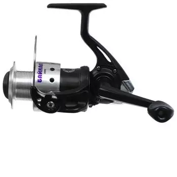 Катушка б/ин "Байкал" 3000, 1+1 подшипник, 5.2:1, передний фрикцион