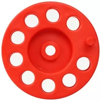 Катушка для жерлицы d=60 мм, цвет красный
