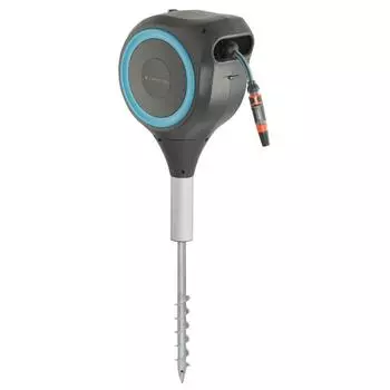 Катушка со шлангом 15 м свободного размещения автоматическая GARDENA RollUp S