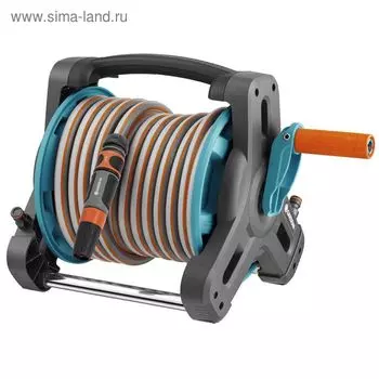 Катушка, со шлангом d = 12 мм (1/2"), L = 10 м, комплект фитингов, Classic 10