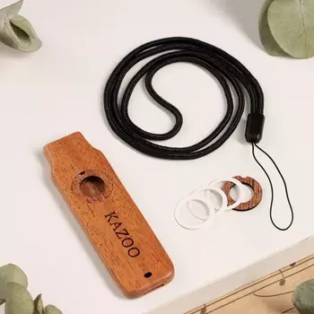 Казу Music Life, деревянный, 9.52.8 см, классика