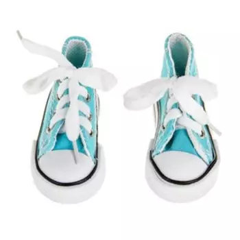 Кеды для кукол, длина подошвы 7.5 см, голубые