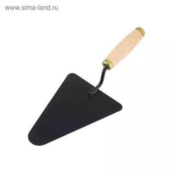 Кельма бетонщика "РемоКолор" 28-1-320, окрашенная сталь, деревянная рукоятка, 200 мм