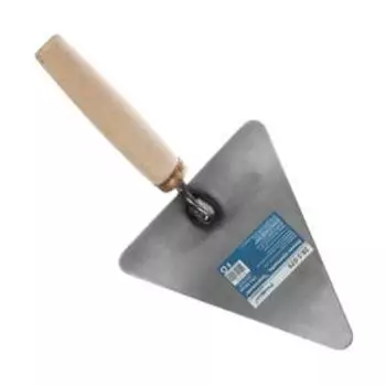 Кельма каменщика "РемоКолор" 28-1-079, углеродистая сталь, деревянная рукоятка, 170х150 мм