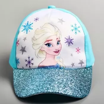 Кепка детская для девочки, размер 52-56, Холодное сердце